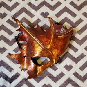 Autumn Leaf Masquerade Mask